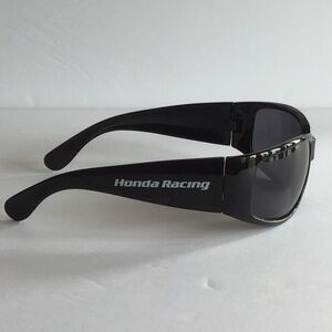 Light Wrap Sunglasses Gloss Black Frame and Black Lens Adult Size